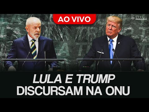 DISCURSOS DE LULA E DONALD TRUMP NA ONU | AO VIVO