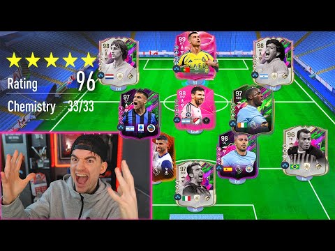 😡 NON HO PAROLE FIFA 25... PROVIAMO IL RECORD MONDIALE !!! 129 RATED FUT DRAFT CHALLENGE - EA FC 25