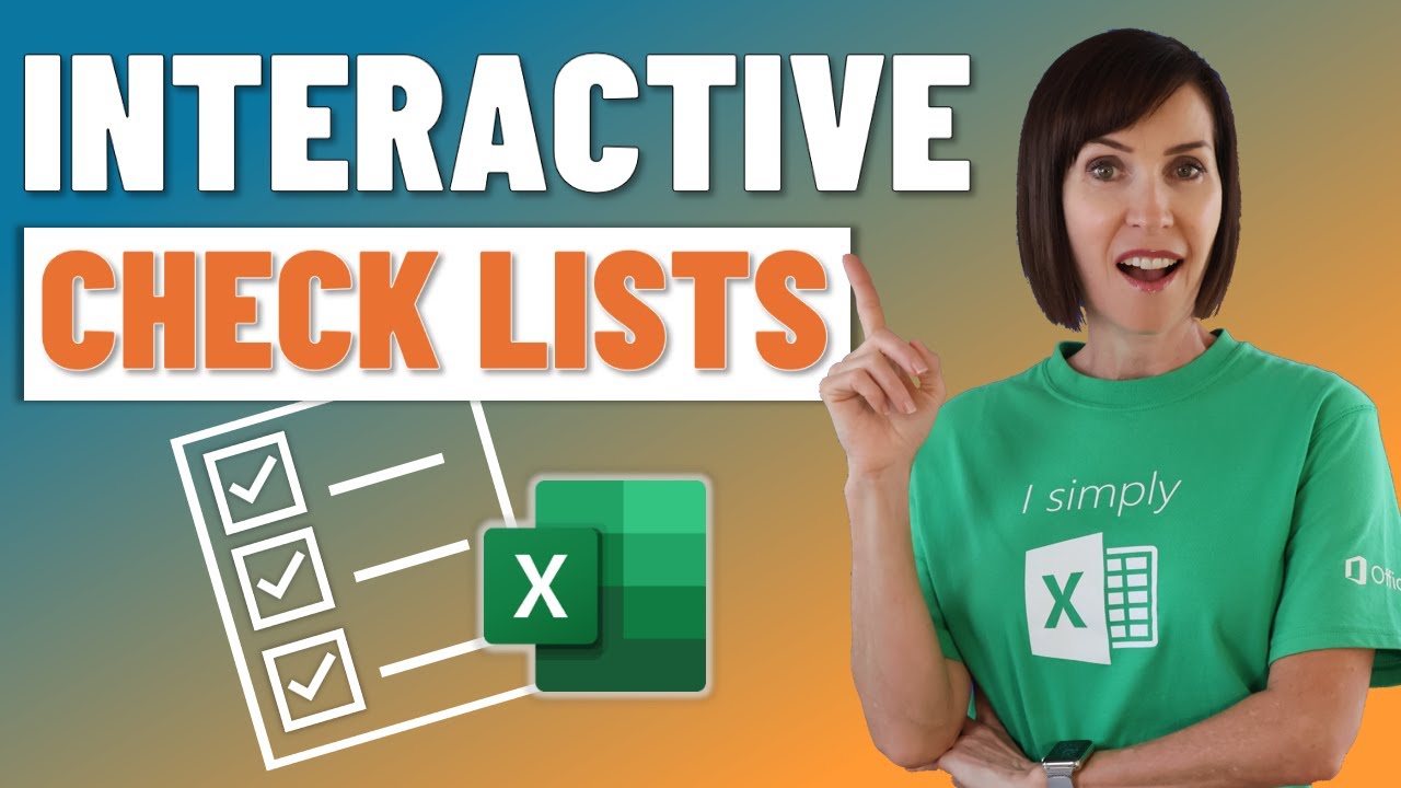 Interactive Excel Check Boxes for Dynamic Reports