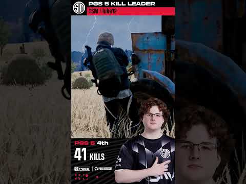 중거리샷 마스터, TSM_luke12! | PGS 5 KILL LEADER