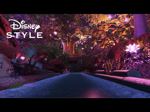 【Disney】プラネットコースター ダークライド ディズニースタイル 魔法の川/Disney style the river of magic Dark ride at Planet Coaster