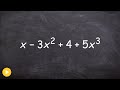 Understanding Polynomials and Their Properties