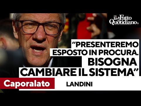 Caporalato, Landini: "Presenteremo un esposto in procura,  racconteremo tutto quello che sappiamo"