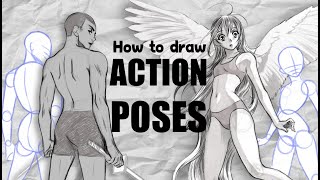 How to Draw ANATOMY & ACTION POSES  (for beginners and beyond)