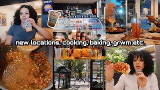 vl☆g: a few days in my life: solo time, cooking, baking, shopping etc.