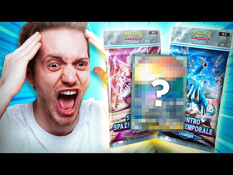 Apro più di 100 Bustine di SCONTRO SPAZIOTEMPORALE su TCG Pocket!