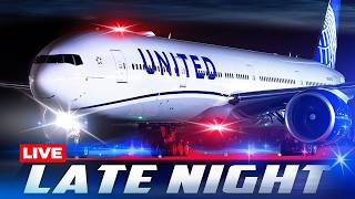 🔴LIVE LATE NIGHT AIRPORT ACTION at CHICAGO O'HARE | SIGHTS & SOUNDS of PURE AVIATION | AVGEEK PLANES