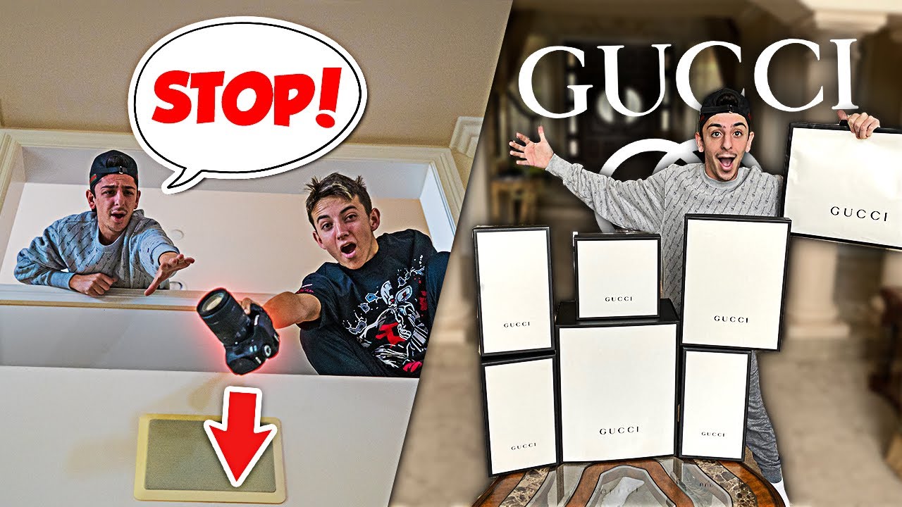Destroying FaZe Rug's Footage, Then Surprising Him With 5, 000 of Gucci