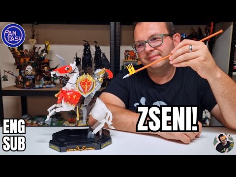 A szoba dísze! - Medieval Knight építőkészlet bemutató - Pantasy 85030