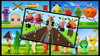 Very Strange Railroad Crossing Special Feature Ice Cream and Bakery Food Running and more Videos