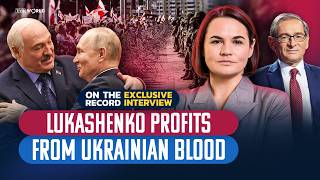 YouTube video thumbnail:  Putin May Use Belarus in New War Against West, Says Tsikhanouskaya