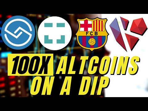 100X LOW CAP ALTCOINS - BUY THESE DIPS!