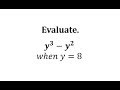 Evaluating Expressions with Exponents