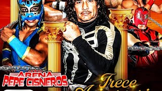 Payaso Triki Traka vs Payaso Triki Ñaca ¡¡¡ Máscara vs Máscara !!!ARENA PEPE CISNEROS/13 ANIVERSARIO