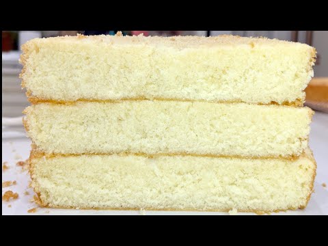 The best homeade vanilla cake recipe