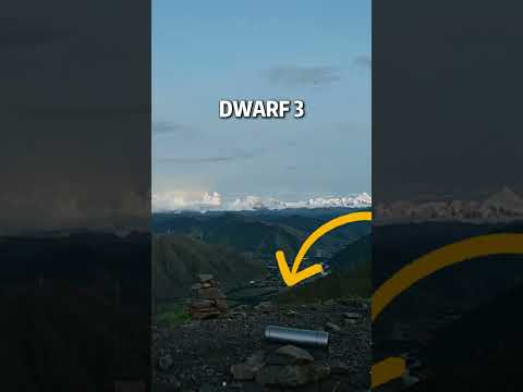 Snow-capped mountain season is here!#dwarf3 #dwarflab #smarttelescope #panorama #nature