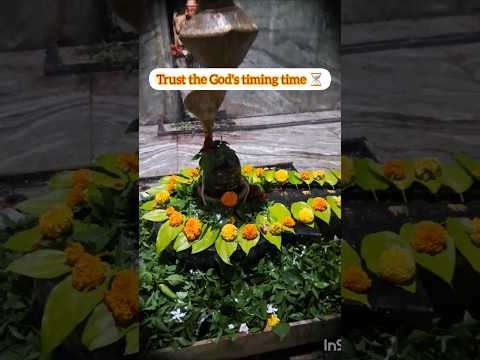 Trust God's timing ✨⏳ #ashortaday #motivation #selfimprovement #mahadev #peace #sukoon #trustingod