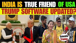 SUDDENLY TRUMP SOFTWARE UPDATED 😂 INDIA IS TRUE FRIEND OF USA