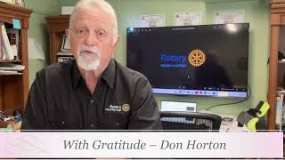 DON HORTON - WITH GRATITUTE