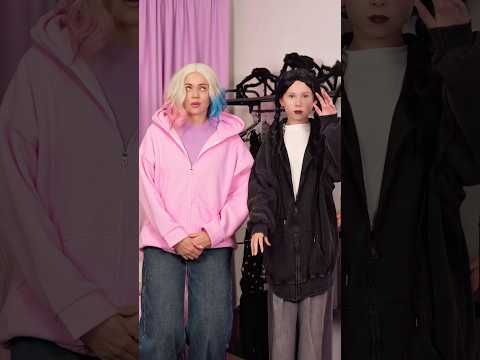 Miércoles Addams y Enid bailan en la escuela #shorts #enid #miércoles
