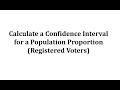 Confidence Intervals and Z-Scores
