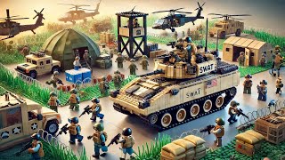 LEGO SWAT Team Storms Military Base