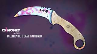 Talon Knife Case Hardened Gameplay