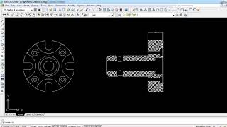 การกำหนดขนาดลงในแบบงาน Auto CAD