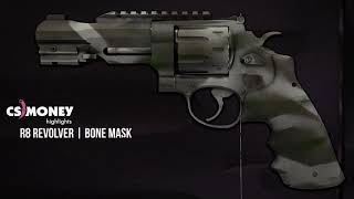 R8 Revolver Bone Mask Gameplay