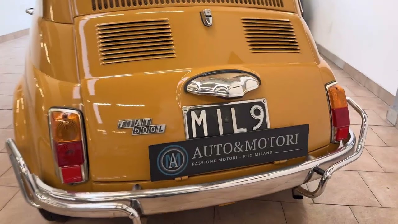 Video preview of FIAT 500 L (1971)