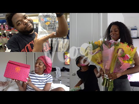 New fish, fresh flowers & unboxing! A Day In Our Life AGAIN