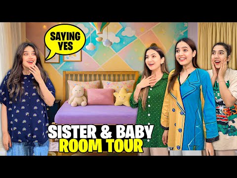 Baby & Iqra Ka Room Decor Kardia🤩♥️|Saying Yes Challenge For 24 Hours😰⏰|Rabia Gussa😡😱|Sistrology