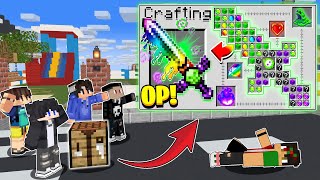 Accidentally Crafted the OP WEAPON in Minecraft