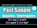 Past Simple Tense and Sentence Structure