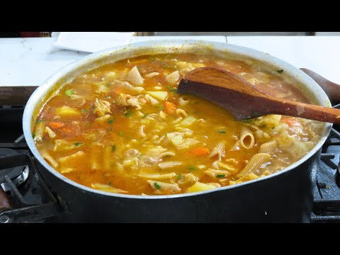 SOPA PARA TODA A FAMILIA RÁPIDO E SUPER FÁCIL DE FAZER/RECEITAS DE MÃE