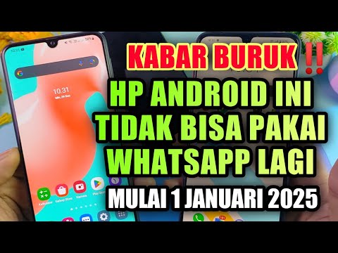 Daftar HP Android yang Tidak Bisa Menggunakan WhatsApp mulai 2025