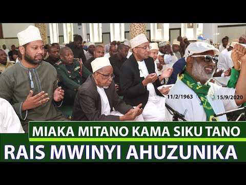 🔴LIVE:: MIAKA MITANO KAMA SIKU TANO RAIS MWINYI AHUZUNIKA