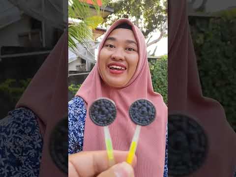 Kumpulan video eskrim icecream 195 berbagi permen oreo