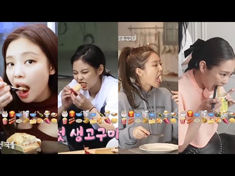 DELICIOUS MUKBANG WITH JENNIE 🍉🍏🍔