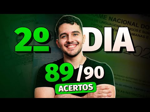 ESTRATÉGIA de PROVA para 2° DIA do ENEM (+800 de média)