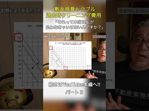 【敷金精算トラブル】それって私が払わなきゃいけないんですか？ #shorts