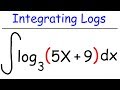 Logarithmic Integration and Derivatives