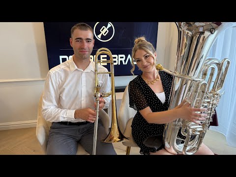 Lady Gaga & Bruno Mars - Die With A Smile - Double Brass (Trombone & Tuba Cover)