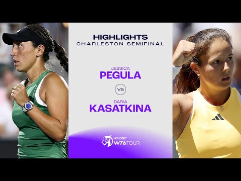 Jessica Pegula vs. Daria Kasatkina | 2024 Charleston Semifinal | WTA Match Highlights