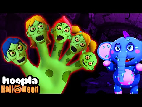 Zombie Finger Family | Spooky Songs And Rhymes | Hoopla Halloween