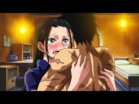 Robin Reveals to Luffy that He is Her Younger Brother - One Piece