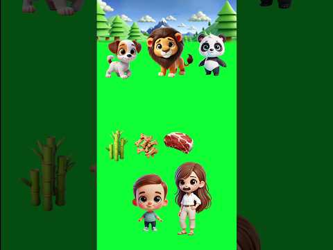 Tell me quickly which animal eats what? #shorts