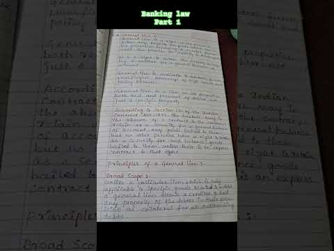 Banking law part 1 6& 9 sem for BA llb #bankinglaw
