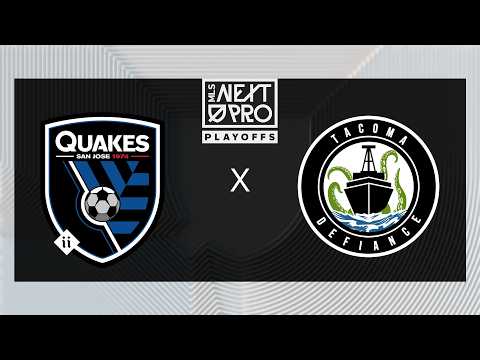 MLS NEXT PRO: Western Conference Play-In Rd: Earthquakes II vs Tacoma Defiance | 10.11.26