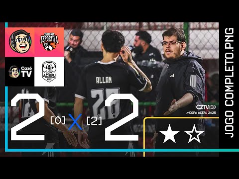 JOGO COMPLETO: CAZÉTV FC X SINTONIA ESPORTIVA | FINAL DA COPA ACERJ 2025
